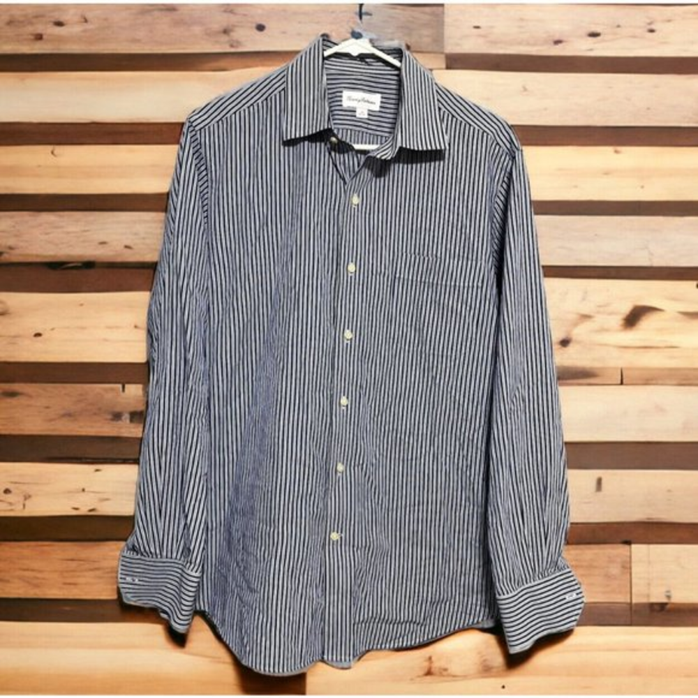 Tommy Bahama Dress long sleeve button button-down size 16 34/35 - Picture 1 of 4